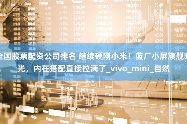 全国股票配资公司排名 继续硬刚小米！蓝厂小屏旗舰曝光，内在搭配直接拉满了_vivo_mini_自然